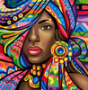 Afrikaanse Vrouw | Diamond Painting