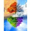 4 Seizoens Boom | Diamond Painting