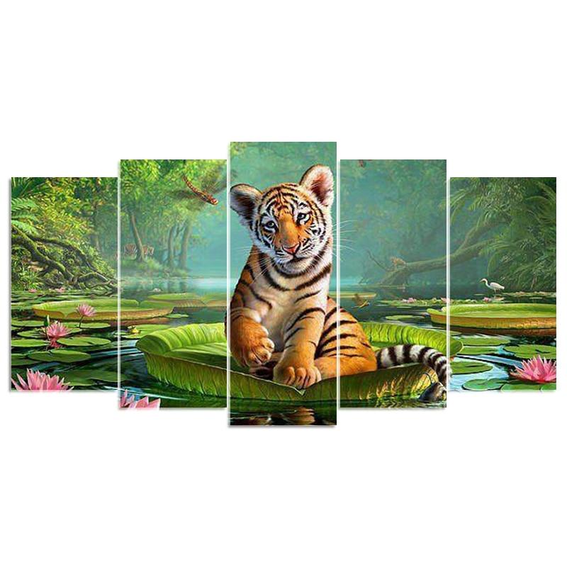 Tijger Welpje | 5 Luiken