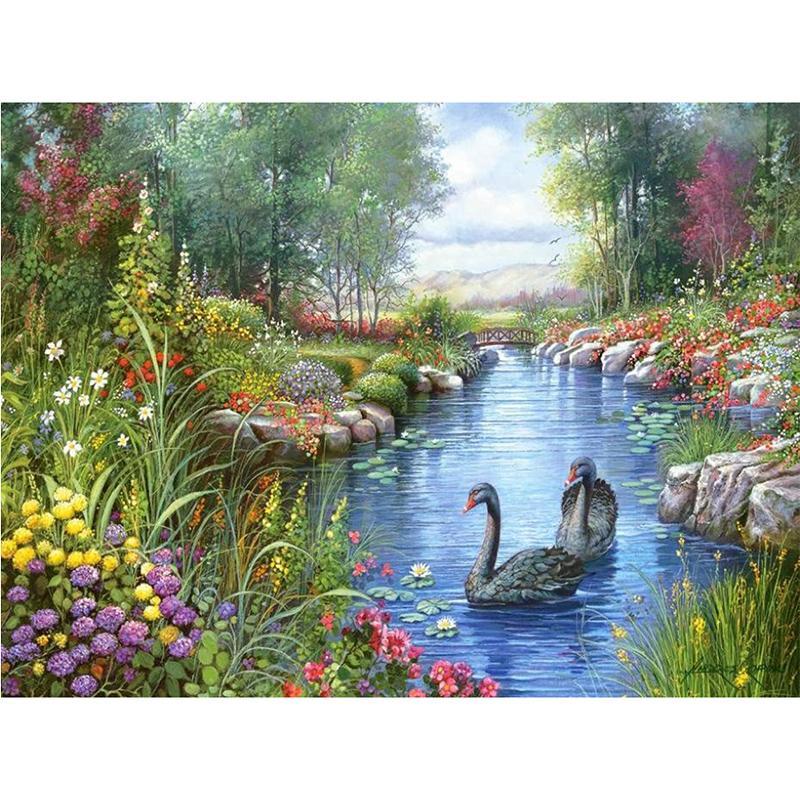 Natuur Landschap | Diamond Painting