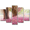 Roze Bloemen | 5 Luiken