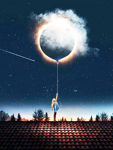 Flicka - Ballong
